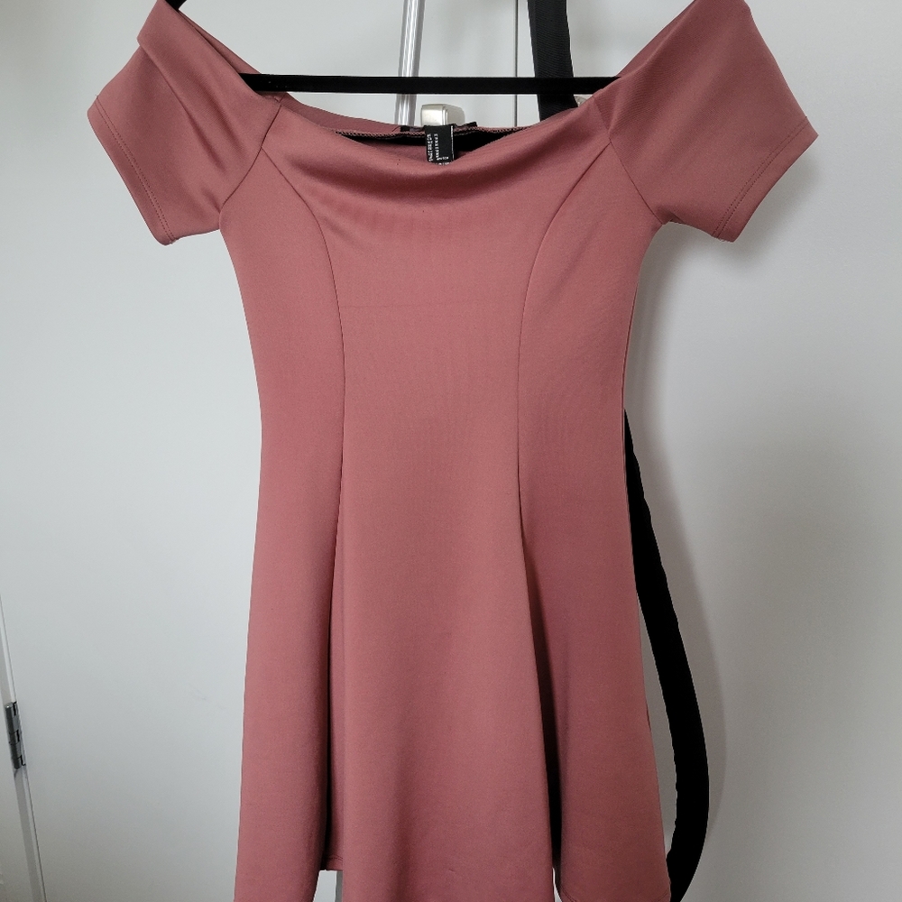 Off the shoulder dress